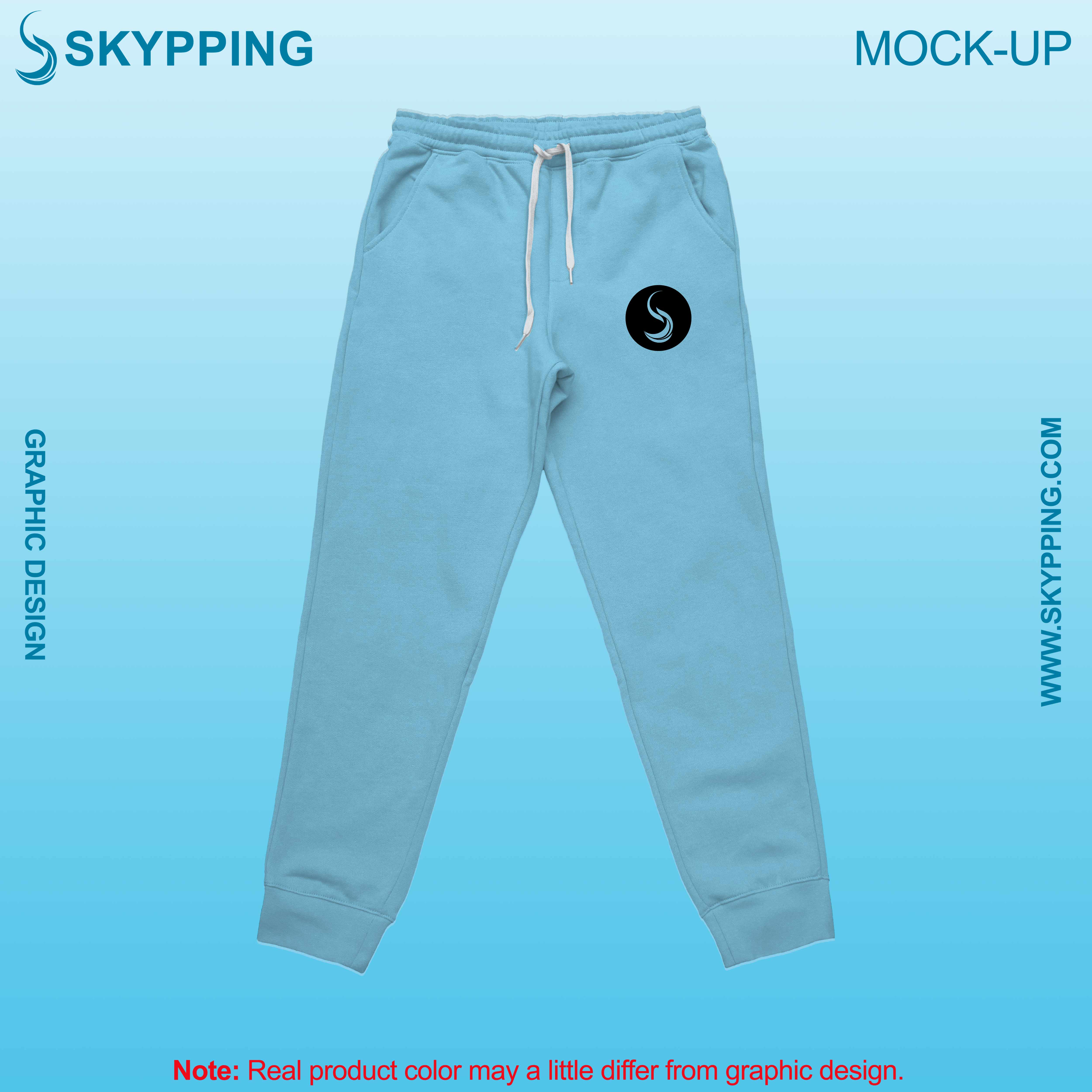 Sweatpant with Crossed Pocket and Ribbed Bottom